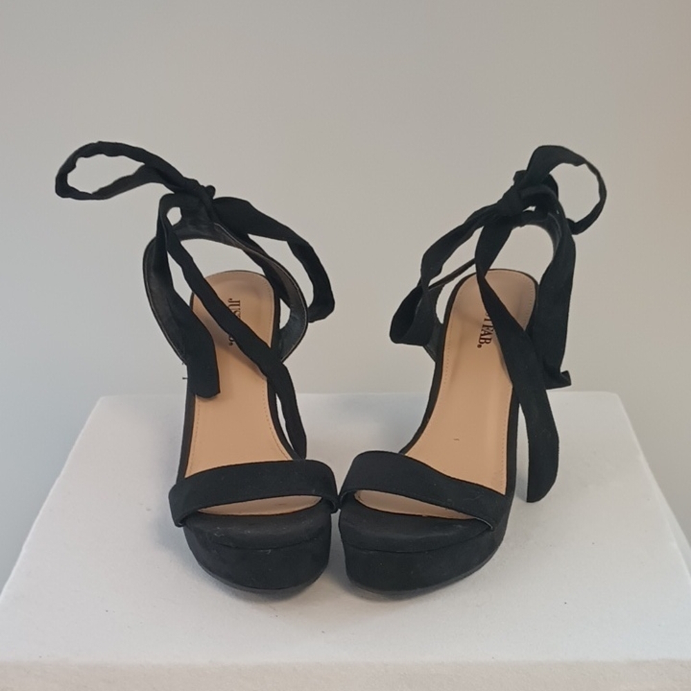 Black Strappy Heels by ALDO